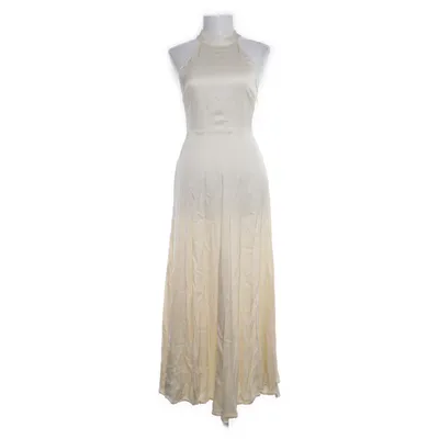 Halterneck-kjole (Beige) fra Selected Femme Viscose