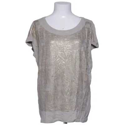 Top (Beige, Gold) von River Woods Baumwolle, Elasthan, Viskose