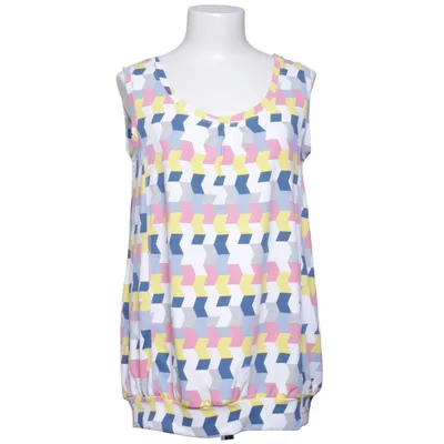 Tanktop (Wit, Meerkleurig) van Ellos Sports Elastaan, Polyester