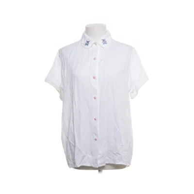 Short sleeve shirt (White) from Lazy Oaf Viscose