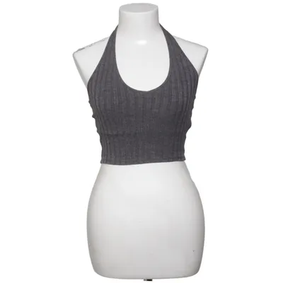 Halternecktopp (Grå) från Hollister Elastan, Polyester, Viskos
