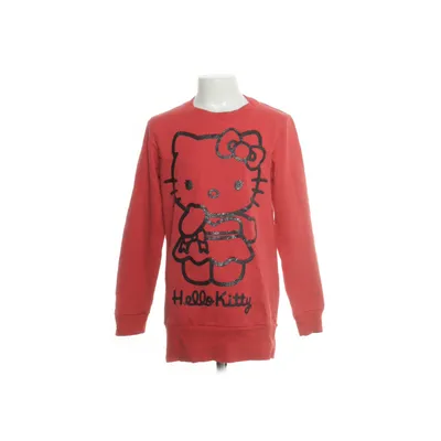 Collegetröja (Röd) från Hello Kitty Bomull, Polyester