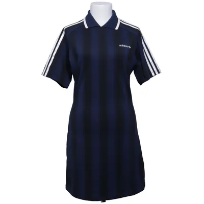 Polo dress (Blue, Black, White) from Adidas Originals Elastane, Polyester