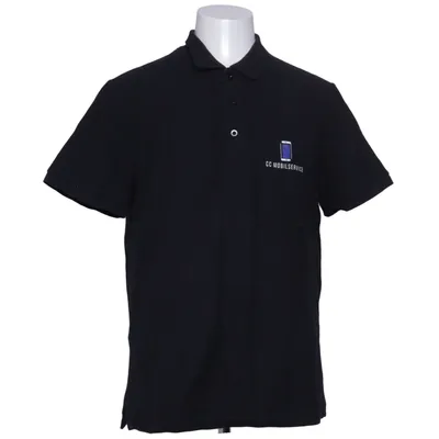 Polo shirt (Black) from Gildan Hammer Cotton