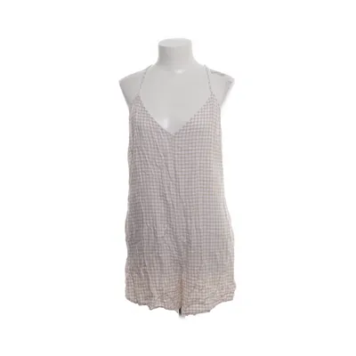 Jumpsuit (Beige, Wit) van Divided by H&M Viscose