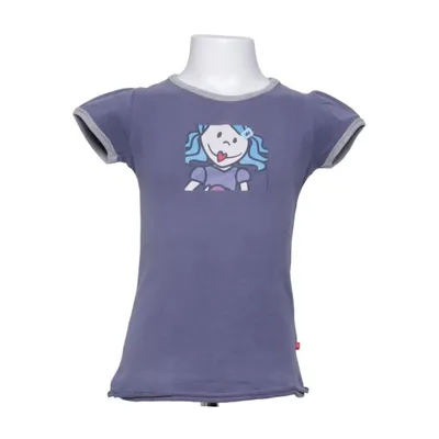 T-shirt (Blue) from Bengh Per Principesse Cotton, Elastane