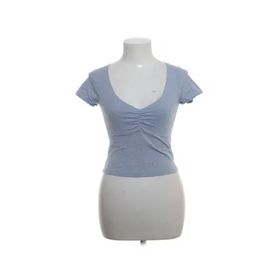 Topp (Blå, Vit) från Brandy Melville Bomull, Elastan