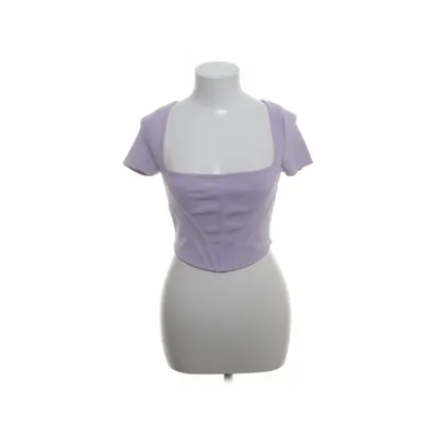 Crop top (Purple) from Dilvin Elastane, Polyamide, Viscose