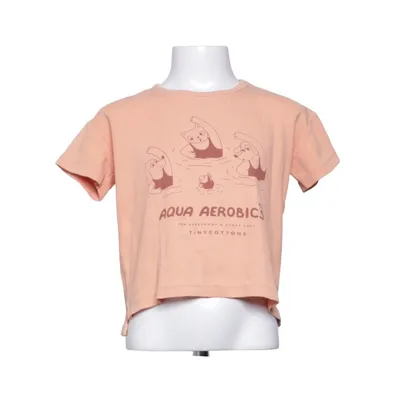 T-shirt (Oranje) van Tinycottons Katoen, Elastaan