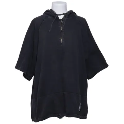Short sleeve hoodie (Black) from Reebok Cotton