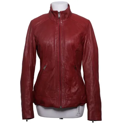 Veste en cuir (Rouge) de Bomboogie
