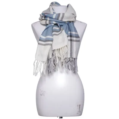 Scarf (Blue, White, Gray) from Edsor