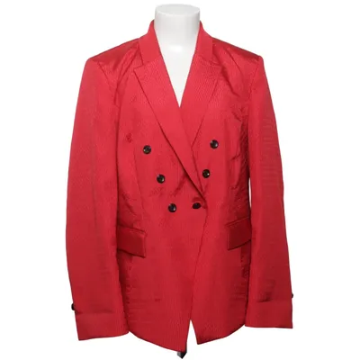 Blazer (Rouge) de Mary Kay Coton, Élasthane, Polyester