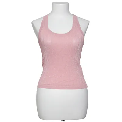 Tanktop (Roze) van Zara Metallvezel, Polyamide, Polyester, Viscose