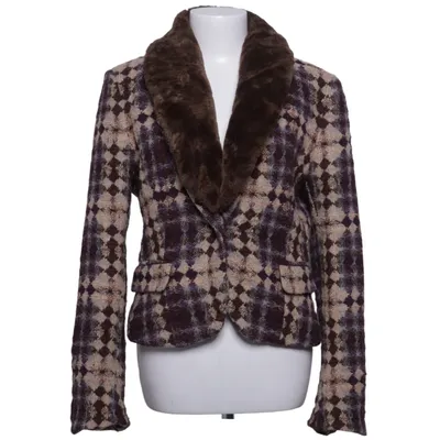 Blazer (Braun, Beige, Lila) von Mexx Acryl, Polyester, Wolle