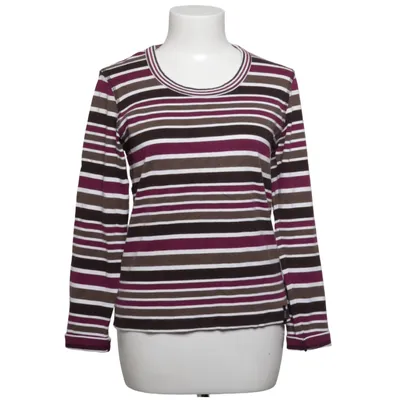 Långärmad t-shirt (Vit, Brun, Lila, Flerfärgad) från Cecil Akryl, Bomull