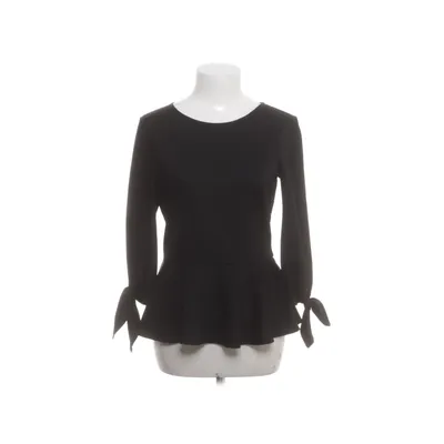 Peplum top (Zwart) van Banana Republic Elastaan, Polyester