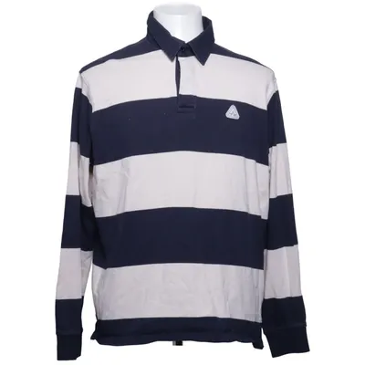 Rugby shirt (Blue, Beige) from A-One Cotton
