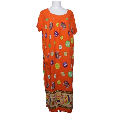Jurk (Oranje, Meerkleurig) van LS