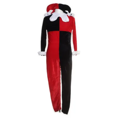Maskeradkläder (Röd, Svart) från Harley Quinn Polyester