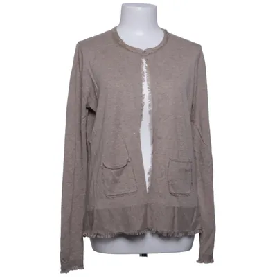 Cardigan (Beige) van Rodier Kasjmier, Katoen, Zijde, Viscose, Wol