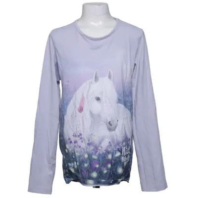 Lange mouwen shirt (Lila, Meerkleurig) van Miss Melody Katoen