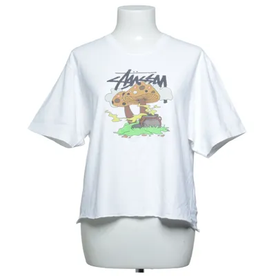 T-shirt (Vit, Flerfärgad) från Stüssy Bomull