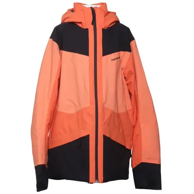 Skijakke (Orange, Sort) fra Peak Performance Polyurethan, Genanvendt polyester