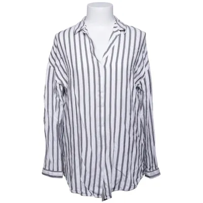Chemise (Blanc, Gris) de Tom Tailor Viscose