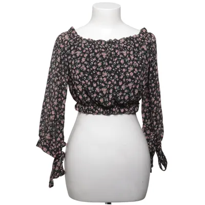 Crop top (Svart, Flerfärgad) från Seven Sisters Elastan, Polyester, Viskos