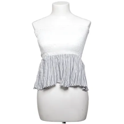 Tubetop (Blå, Hvid) fra Pull & Bear