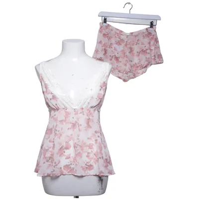Pyjama (Wit, Bruin) van Miss Vanity Elastaan, Polyamide, Polyester
