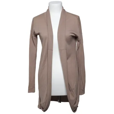 Cardigan (Beige) de Dear Cashmere Laine de mouton, Soie
