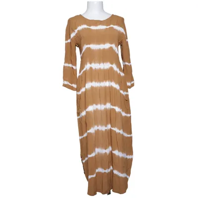 Maxi dress (Brown, White) from Bitte Kai Rand Viscose