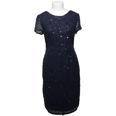 Cocktailklänning (Blå, Silverfärgad) från Adrianna Papell Polyester