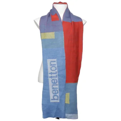 Scarf (Blue, Red, Yellow) from Bode