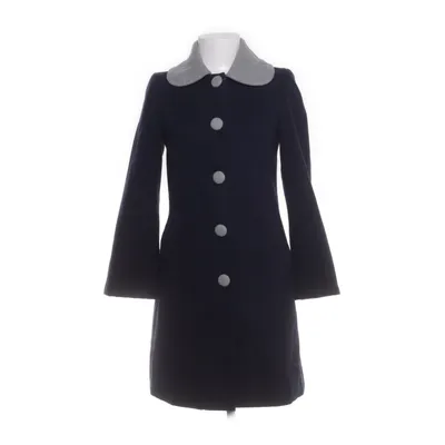 Coat (Blue) from Kling Polyester, Viscose