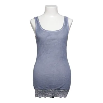 Top (Farbe: jeansblau Batik, elastische Bundspitze) fra Jean Pascale Bomuld