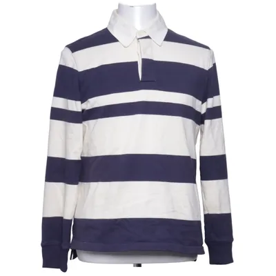 Rugby Shirt (Blau, Beige) von Arket Baumwolle