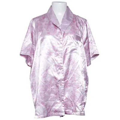 Pyjamasskjorta (Rosa, Vit) från Wäschepur Bomull, Polyester