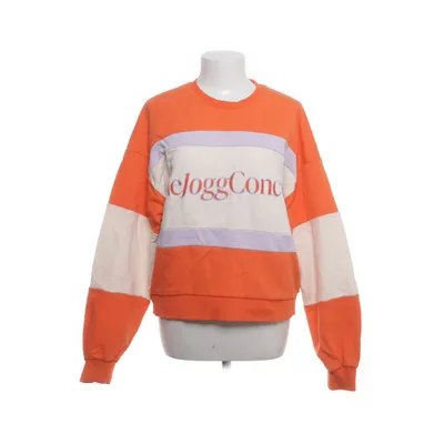 Sweatshirt (Orange, Lilla, Hvid) fra The Jogg Concept Bomuld, Polyester