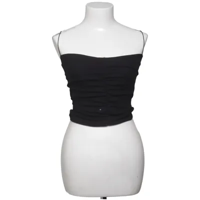Crop top (Sort) fra Zara Bomuld, Elastan