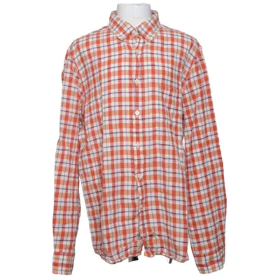 Skjorta (Orange, Blå, Vit) från Massimo Dutti Boys & Girls Bomull, Linne