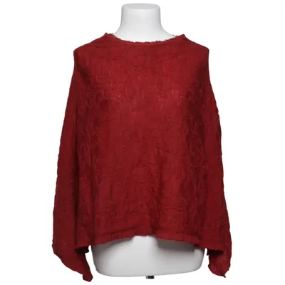 Poncho (Röd) från Mariedal Design Ull