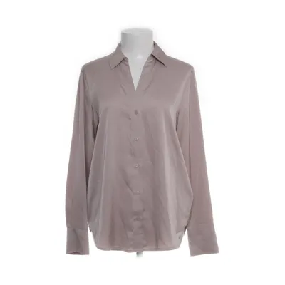 Skjorta (Lila, Beige) från H&M Modern Classic Elastan, Polyester