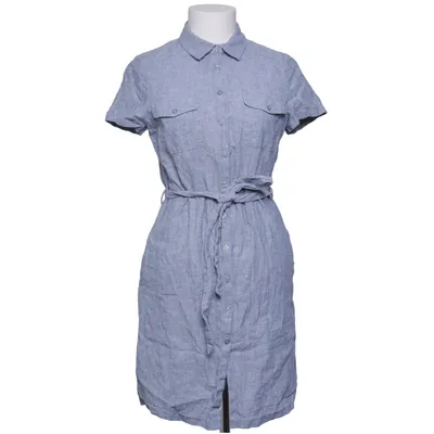 Shirt dress (Blue) from Laura Clement Cotton