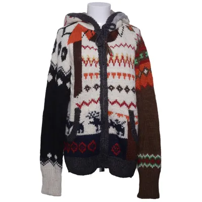 Cardigan (Wit, Bruin, Meerkleurig) van Zuelements Acryl, Wol