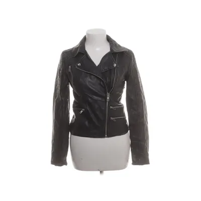 Biker jacket (Black) from The Black Label Collection Lager 157 Polyester, Polyurethane