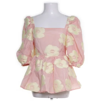 Peplum top (Geel, Roze) van Stine Goya Polyester, Polyamide, Viscose