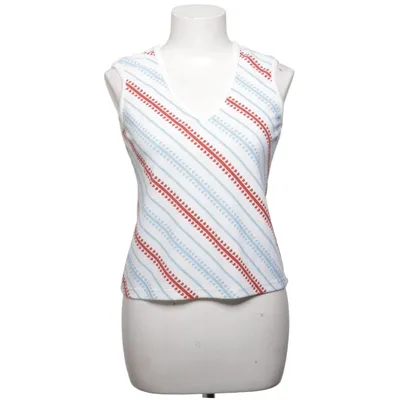 Tank Top (White, Red, Blue, Multicolored) from Nanso Polyester, Viscose